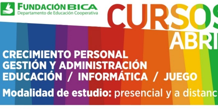 cursos presenciales y a distancia - inicio abril