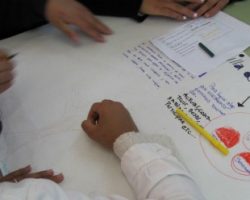 La integración en el aula. Actividad de la Red junto a alumnos de 7mo. grado