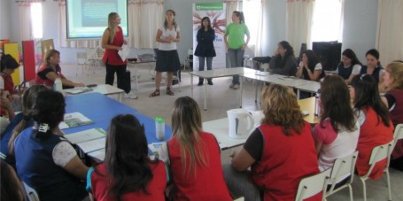 La Red de escuelas en el Jardín Juana Manso