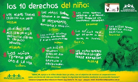 derechos del niño-Fundación Banco Bica- Bica