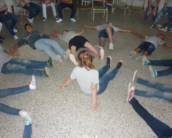 Talleres de “Juegos cooperativos” en escuelas de Santo Tomé y Paraná.