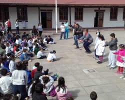 La obra “Hábitos saludables” en la escuela “Maestro entrerriano”