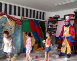 Mágico show en Bica Infancia