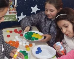 Taller de mosaiquismo en Oro Verde