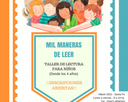 Talleres en la Biblio: inscripción abierta